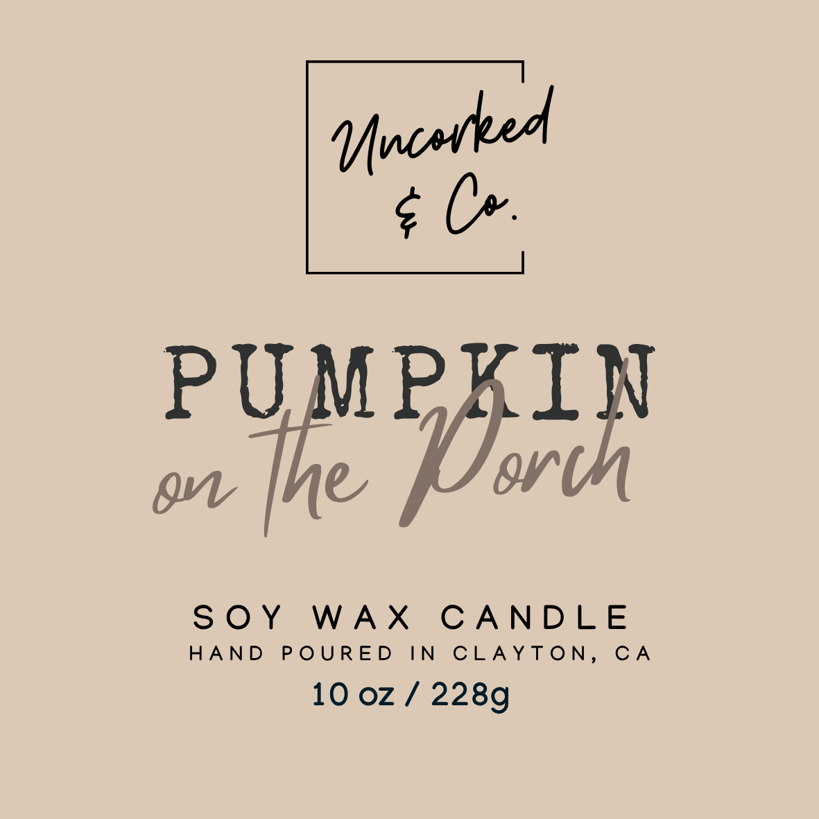 Pumpkin on the Porch