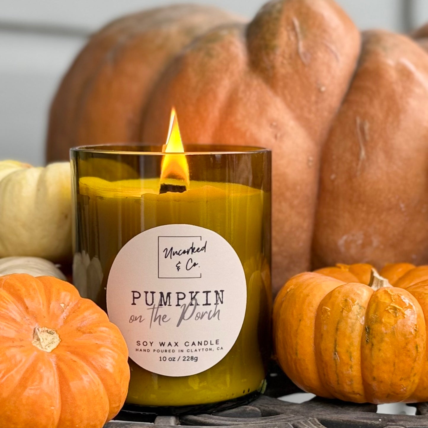 Pumpkin on the Porch